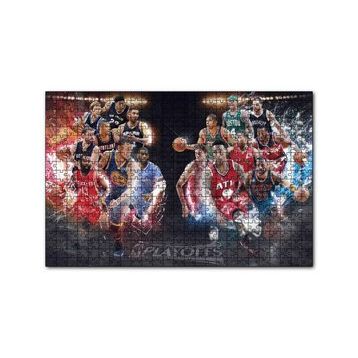 Cakapuzzle NBA Playofflar 16 Takım 120 Parça Ahşap Puzzle