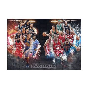 Cakapuzzle NBA Playofflar 16 Takım 120 Parça Ahşap Puzzle