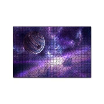Cakapuzzle Nebulalar Gezegenler ve Galaksiler 120 Parça Ahşap Puzzle