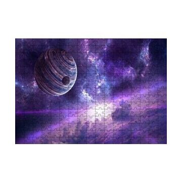 Cakapuzzle Nebulalar Gezegenler ve Galaksiler 120 Parça Ahşap Puzzle