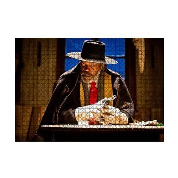 Cakapuzzle Nefret Sekizlisi Samuel L Jackson 120 Parça Ahşap Puzzle