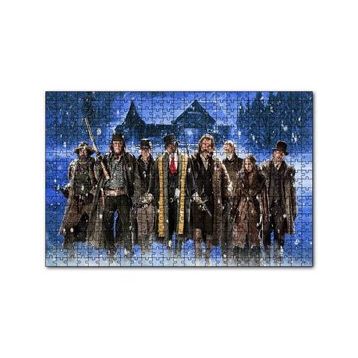 Cakapuzzle Nefret Sekizlisi Tüm Kahramanlar 120 Parça Ahşap Puzzle