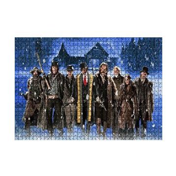 Cakapuzzle Nefret Sekizlisi Tüm Kahramanlar 120 Parça Ahşap Puzzle