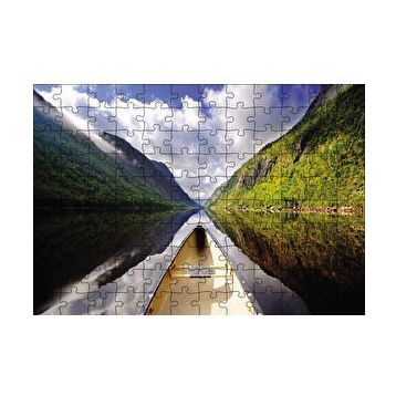 Cakapuzzle Nehirde Tekne 120 Parça Ahşap Puzzle