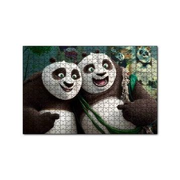 Cakapuzzle Neşeli Kung Fu Panda 3 120 Parça Ahşap Puzzle