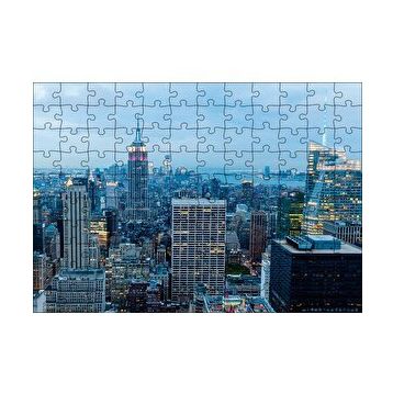 Cakapuzzle New York Havalı Binalar 120 Parça Ahşap Puzzle
