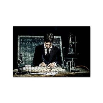 Cakapuzzle Nikola Tesla Çalışma Masası 120 Parça Ahşap Puzzle
