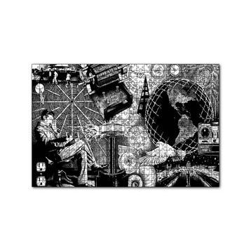 Cakapuzzle Nikola Tesla ve Bilim Ürünü Görseller 255 Parça Puzzle