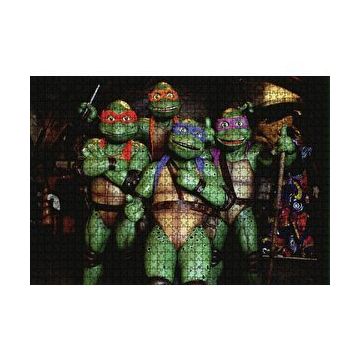 Cakapuzzle Ninca Kaplumbağaları 120 Parça Ahşap Puzzle