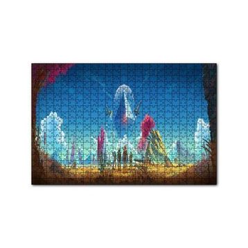 Cakapuzzle No Mans Sky Panoramik İllüstrasyon 120 Parça Ahşap Puzzle
