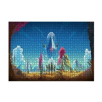 Cakapuzzle No Mans Sky Panoramik İllüstrasyon 120 Parça Ahşap Puzzle