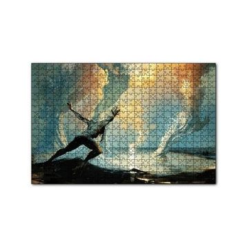 Cakapuzzle Norrath İntikamcı Tanrıların Efsaneleri Görseli 120 Parça Ahşap Puzzle