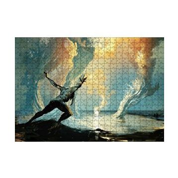 Cakapuzzle Norrath İntikamcı Tanrıların Efsaneleri Görseli 120 Parça Ahşap Puzzle