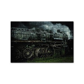 Cakapuzzle Nostaljik Buharlı Tren 120 Parça Ahşap Puzzle