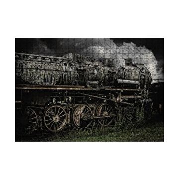 Cakapuzzle Nostaljik Buharlı Tren 120 Parça Ahşap Puzzle