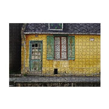 Cakapuzzle Nostaljik Ev 120 Parça Ahşap Puzzle