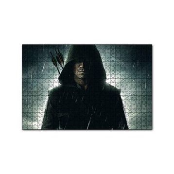 Cakapuzzle Okçu Kahraman 120 Parça Ahşap Puzzle