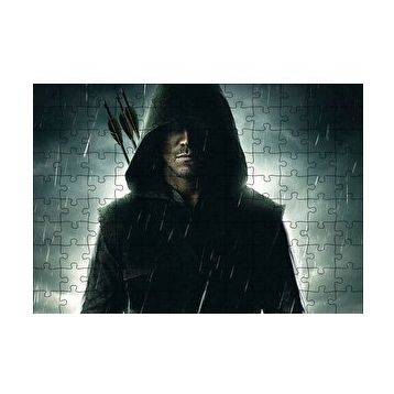 Cakapuzzle Okçu Kahraman 120 Parça Ahşap Puzzle