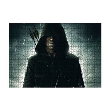 Cakapuzzle Okçu Kahraman 120 Parça Ahşap Puzzle