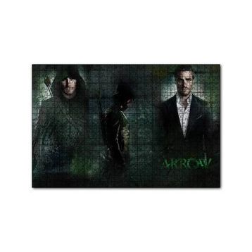 Cakapuzzle Okçular Film Afişi 120 Parça Ahşap Puzzle