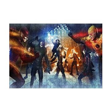 Cakapuzzle Okçular ve Süper Kahramanlar 120 Parça Ahşap Puzzle