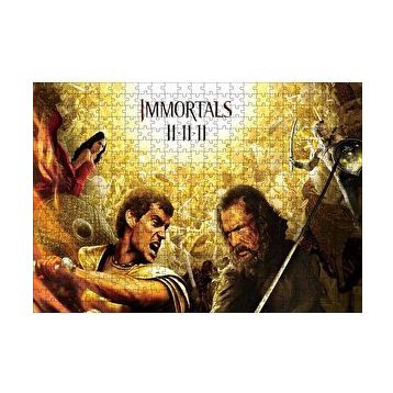 Cakapuzzle Ölümsüzler İki Karakter 120 Parça Ahşap Puzzle