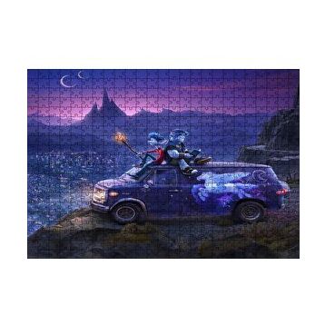 Cakapuzzle Onward Animasyon 120 Parça Ahşap Puzzle