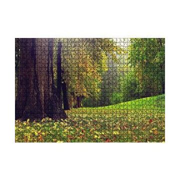 Cakapuzzle Orman ve Çimler Doğa 120 Parça Ahşap Puzzle