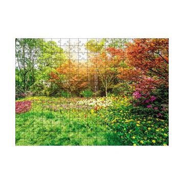 Cakapuzzle Ormandaki Çiçek 120 Parça Ahşap Puzzle