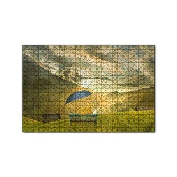 Cakapuzzle Oyuncak Ayılar Panorama Doğa 120 Parça Ahşap Puzzle
