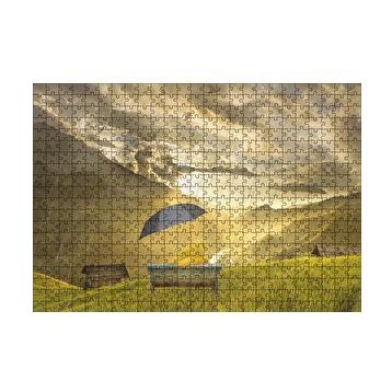 Cakapuzzle Oyuncak Ayılar Panorama Doğa 120 Parça Ahşap Puzzle