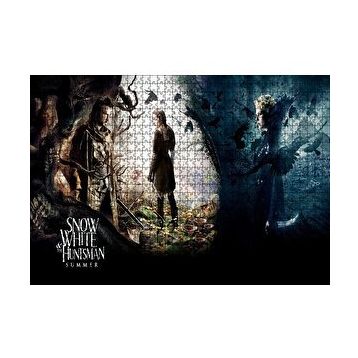 Cakapuzzle Pamuk Prenses ve Avcı Filmi Afişi 120 Parça Ahşap Puzzle