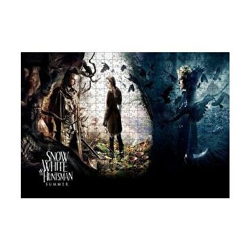 Cakapuzzle Pamuk Prenses ve Avcı Filmi Afişi 120 Parça Ahşap Puzzle