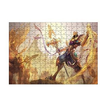 Cakapuzzle Pandemonium Oyun Kumların İmparatoru Azir Görseli 120 Parça Ahşap Puzzle