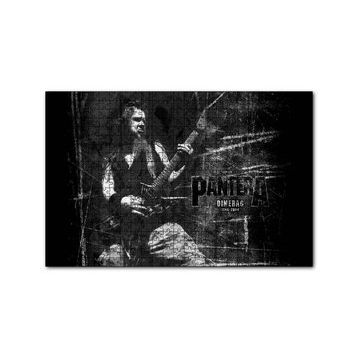 Cakapuzzle Pantera Dimebag Darrell Gitar Çalıyor 120 Parça Ahşap Puzzle
