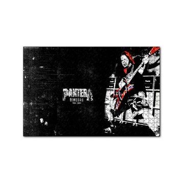 Cakapuzzle Pantera Solist Dimebag Darrell 120 Parça Ahşap Puzzle