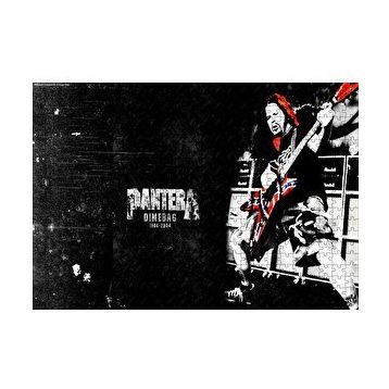 Cakapuzzle Pantera Solist Dimebag Darrell 120 Parça Ahşap Puzzle