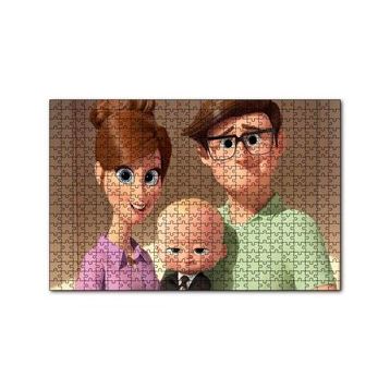 Cakapuzzle Patron Bebek 2017 Animasyon Filmi Görseli 120 Parça Ahşap Puzzle