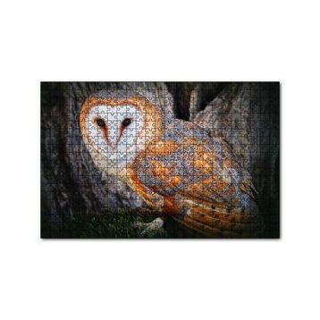 Cakapuzzle Peçeli Baykuş Türü 120 Parça Ahşap Puzzle