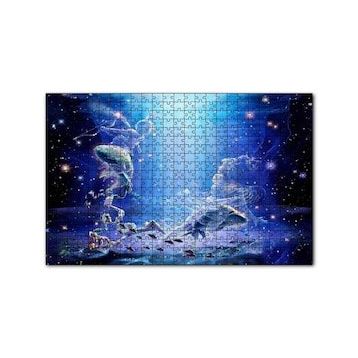Cakapuzzle Perisi ile Yay ve Balık Burcu Yapboz MDF Puzzle