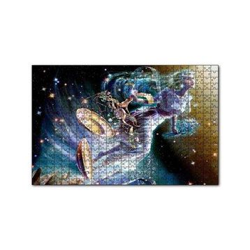 Cakapuzzle Perisi Terazi Burcu Görseli 120 Parça Ahşap Puzzle