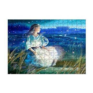 Cakapuzzle Perisi ve Buğday Başakları 120 Parça Ahşap Puzzle