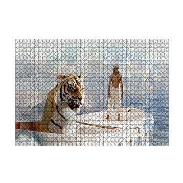 Cakapuzzle Pinin Yaşamı Sandalda Kader Arkadaşları 120 Parça Ahşap Puzzle