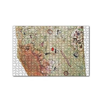 Cakapuzzle Piri Reis Haritası 120 Parça Ahşap Puzzle