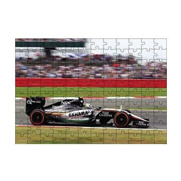 Cakapuzzle Pisteki Yarış Otomobil 120 Parça Ahşap Puzzle