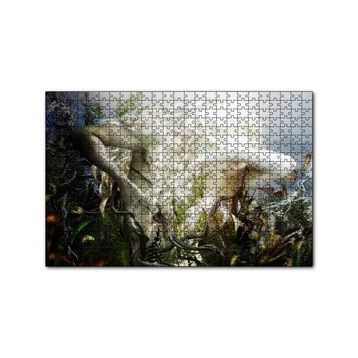 Cakapuzzle Platin Saçlı Mistik Kadın 120 Parça Ahşap Puzzle