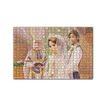 Cakapuzzle Prenses Rapunzel Evlenme Töreni Görseli 120 Parça Ahşap Puzzle