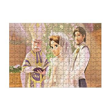Cakapuzzle Prenses Rapunzel Evlenme Töreni Görseli 120 Parça Ahşap Puzzle