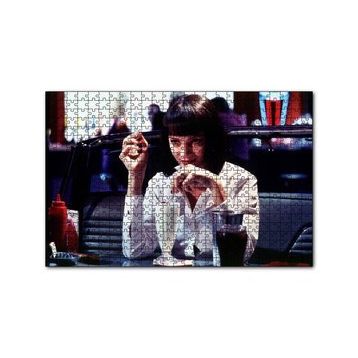 Cakapuzzle Pulp Fiction Ucuz Roman 1994 Film 120 Parça Ahşap Puzzle