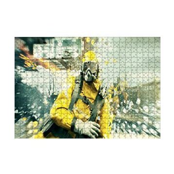 Cakapuzzle Quantum Break Maskeli Adam 120 Parça Ahşap Puzzle